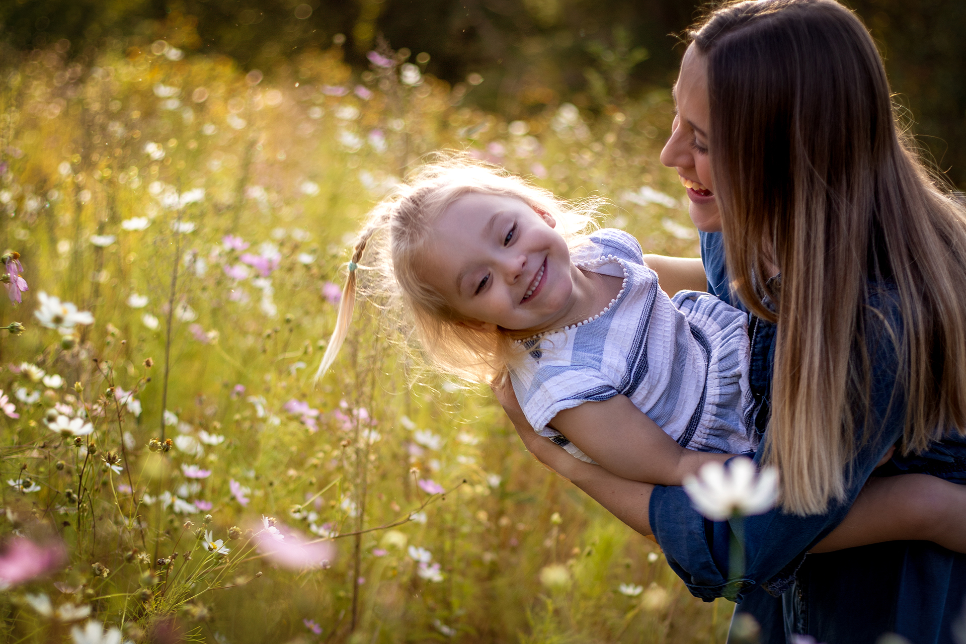 Mother and Daughter Shoots 